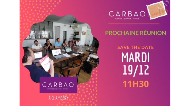 PROCHAINE REUNION CARBAO CHAMBERY